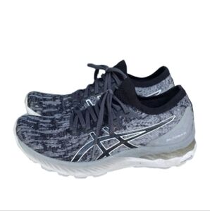 Asics Blue and Gray Athletic Shoes